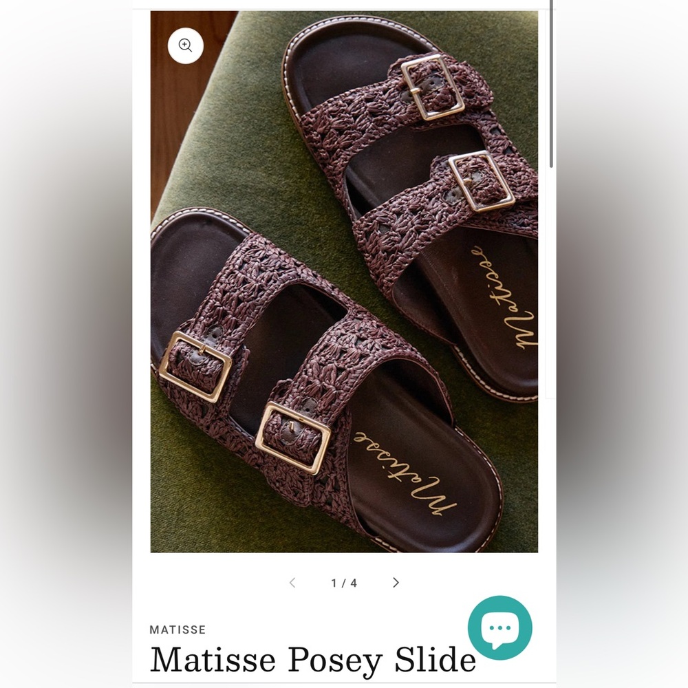 Matisse posey slide sandal size 39